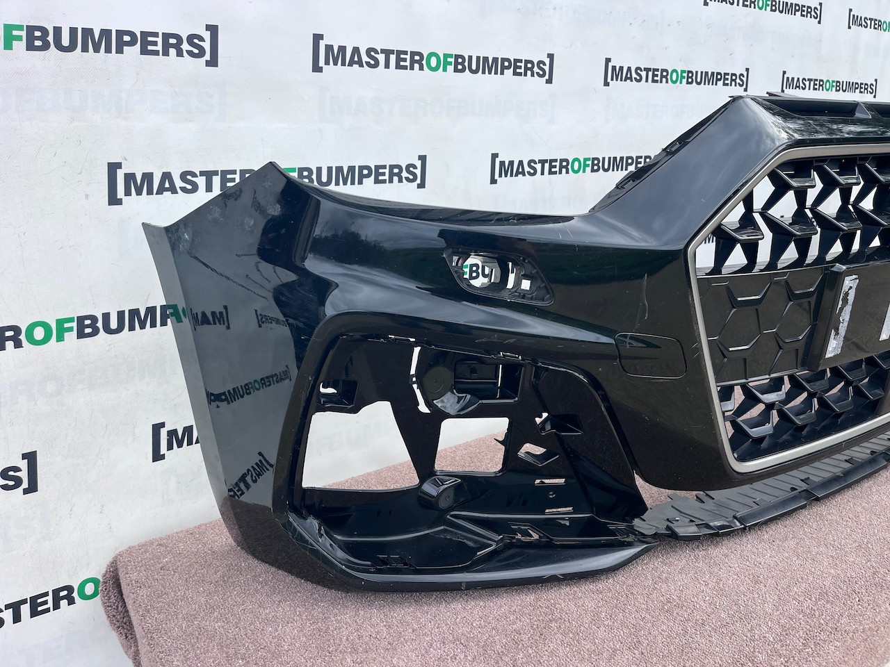 Audi A1 S Line Mk2 Hatchback 2019-2026 Front Bumper No Pdc Jets Genuine [a107]