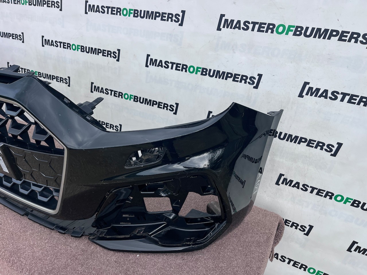 Audi A1 S Line Mk2 Hatchback 2019-2026 Front Bumper No Pdc Jets Genuine [a107]
