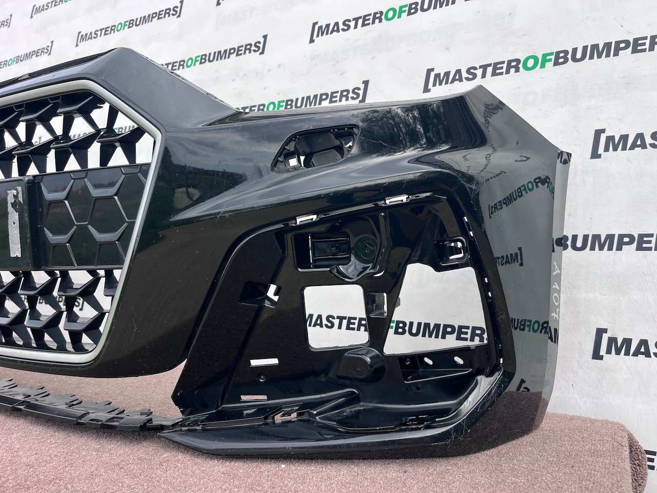 Audi A1 S Line Mk2 Hatchback 2019-2026 Front Bumper No Pdc Jets Genuine [a107]