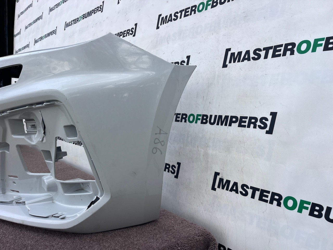 Audi A1 S Line Mk2 Hatchback 2019-2026 Front Bumper No Pdc Jets Genuine [a86]