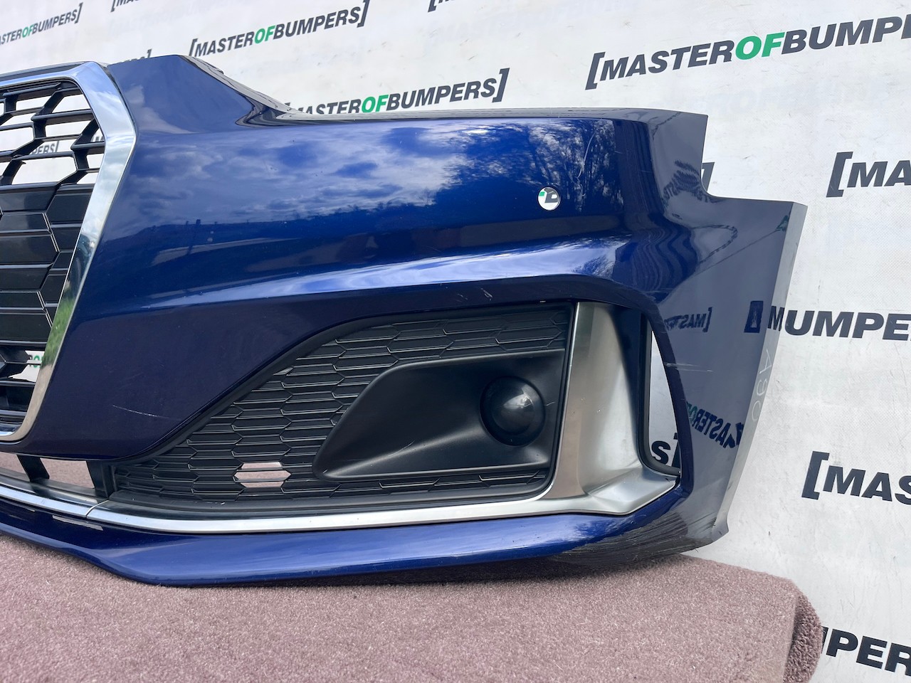 Audi A5 Se Basic Coupe Cabrio Mk2 Lift 2020-2023 Front Bumper 4 Pdcgenuine [a90]