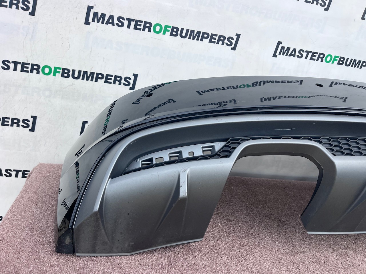 Audi A1 S-line 3 And 5 Doors Lift 8xa 2015-2018 Rear Bumper 4 Pdc Genuine [a125]