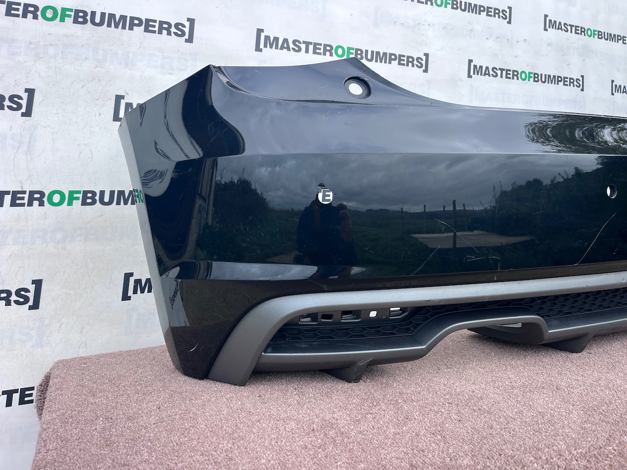 Audi A1 S-line 3 And 5 Doors Lift 8xa 2015-2018 Rear Bumper 4 Pdc Genuine [a125]