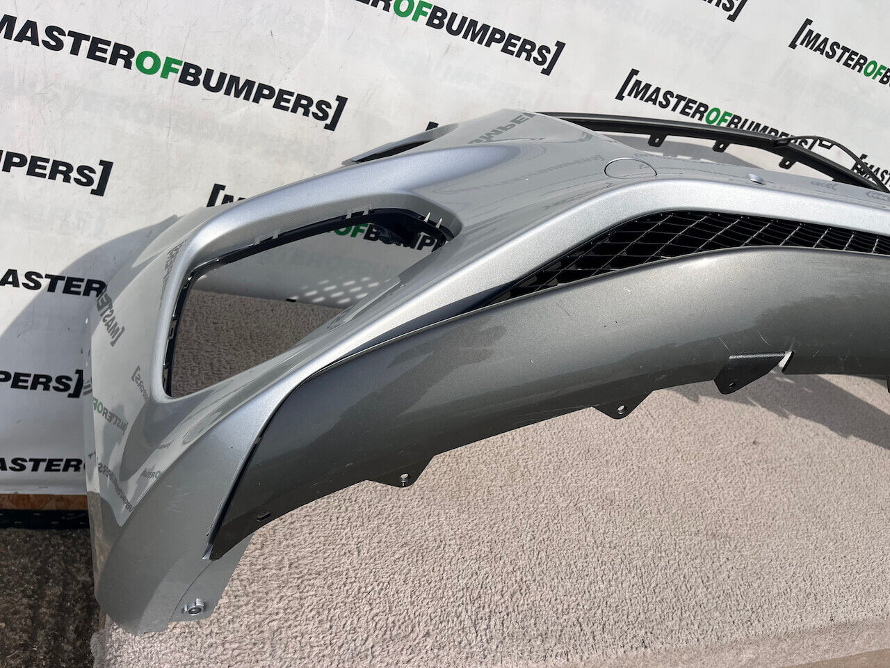 Bentley Continental Gt Gtc 2024-on Front Bumper 6 Pdc Silver Genuine [p396]