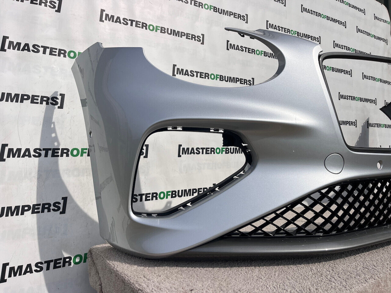 Bentley Continental Gt Gtc 2024-on Front Bumper 6 Pdc Silver Genuine [p396]