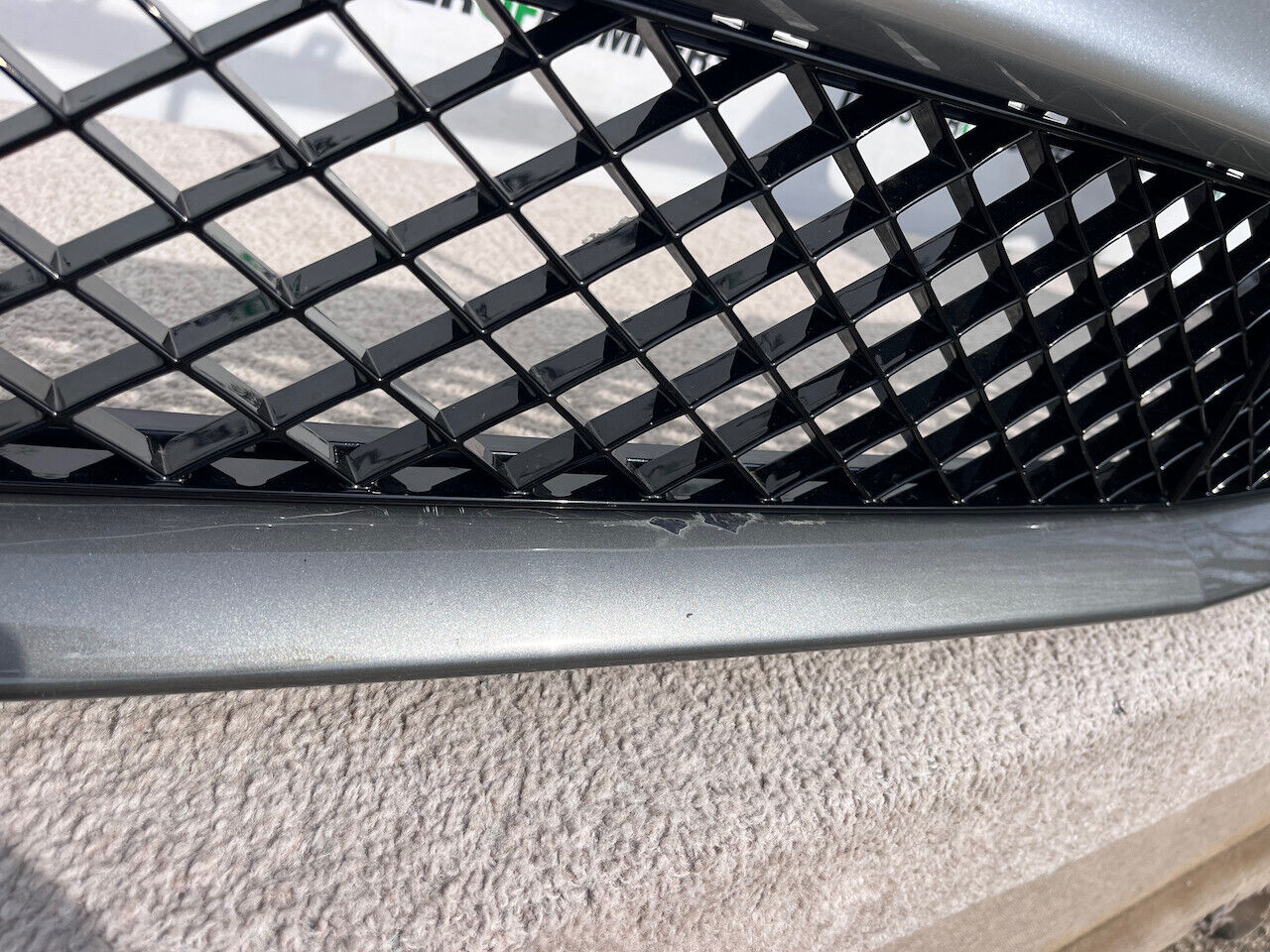 Bentley Continental Gt Gtc 2024-on Front Bumper 6 Pdc Silver Genuine [p396]