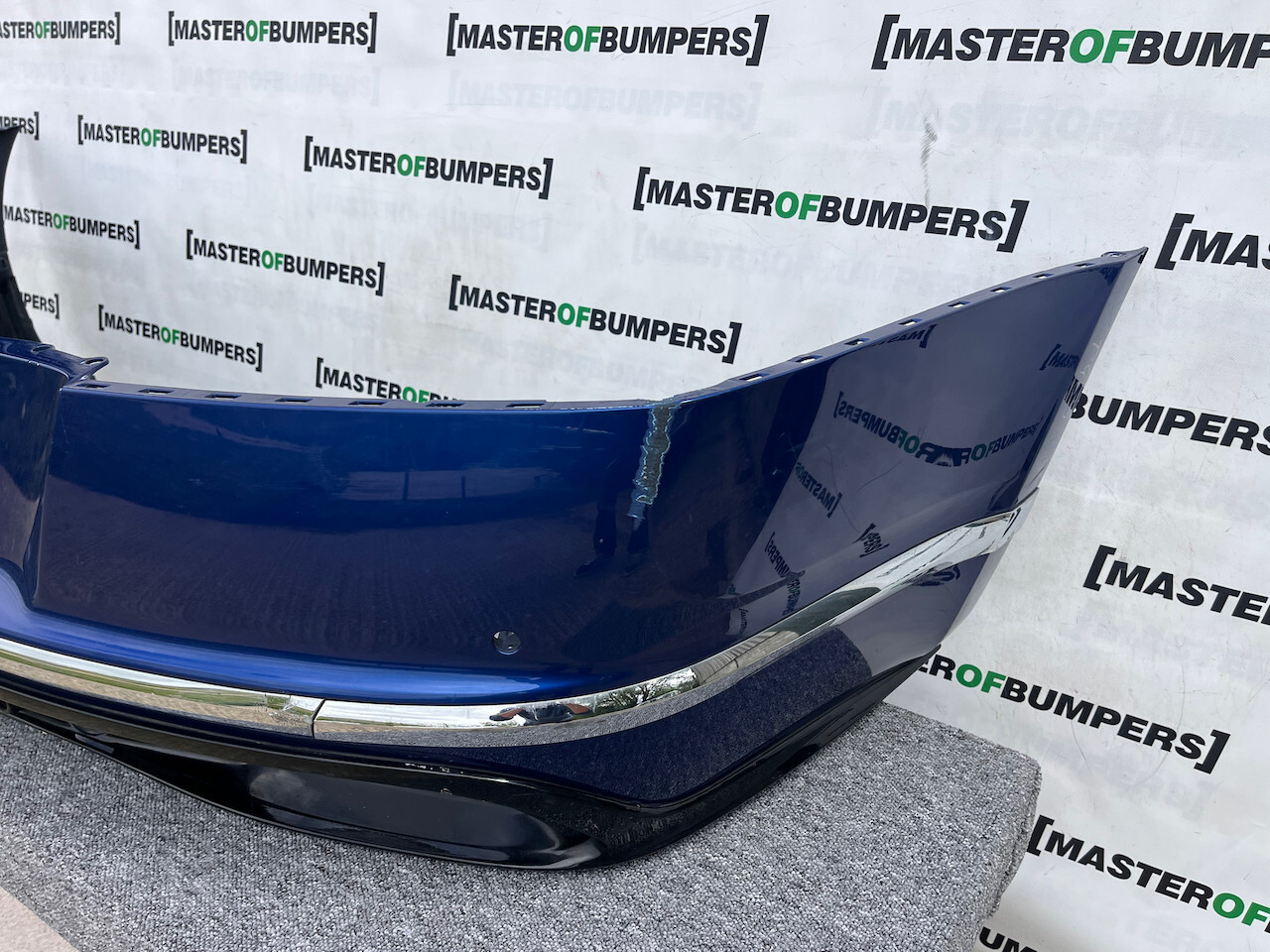 Bentley Continental Gt Gtc W12 Speed 2015-2018 Rear Bumper 4 Pdc Genuine [p465]