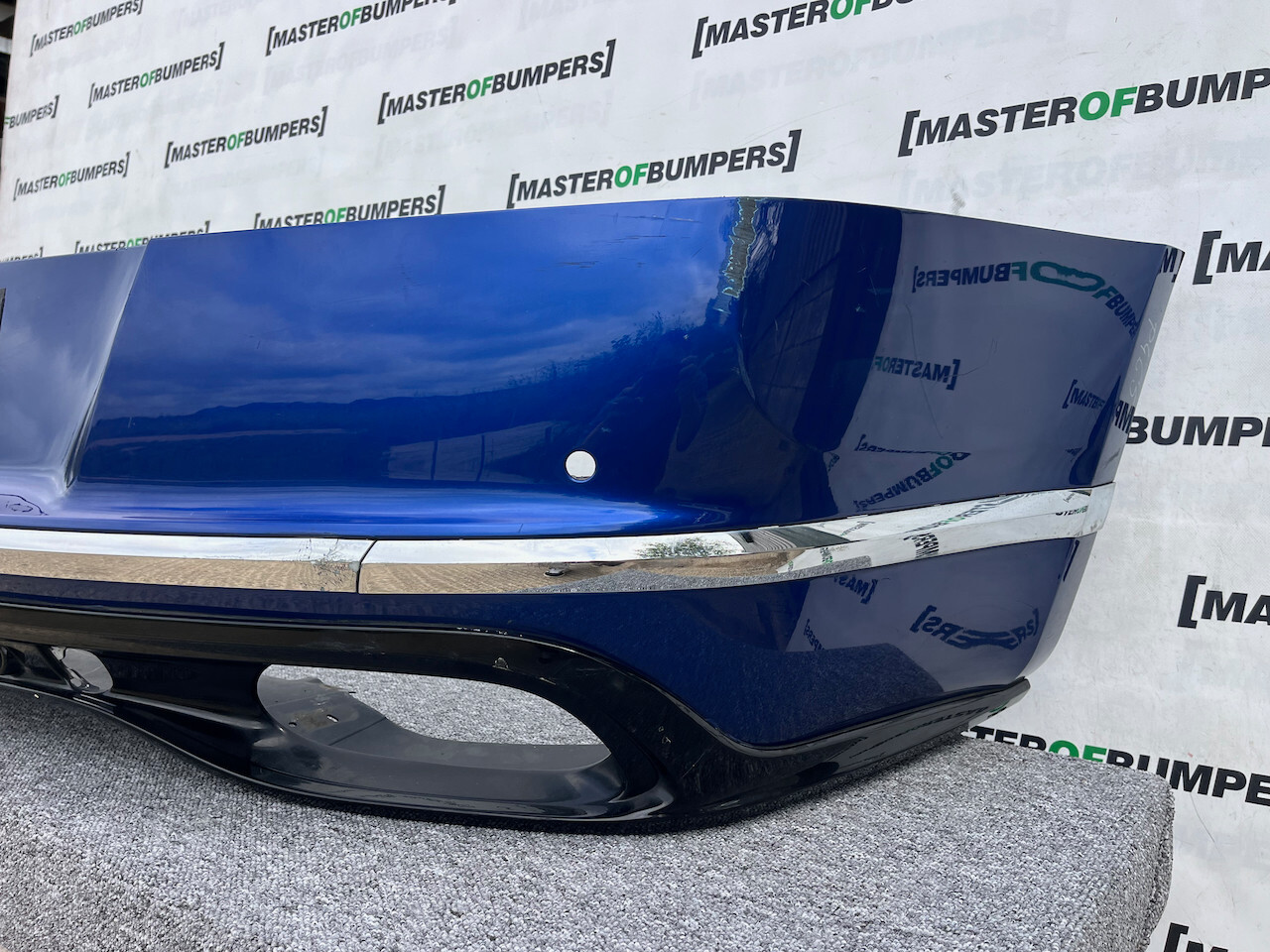 Bentley Continental Gt Gtc W12 Speed 2015-2018 Rear Bumper 4 Pdc Genuine [p465]