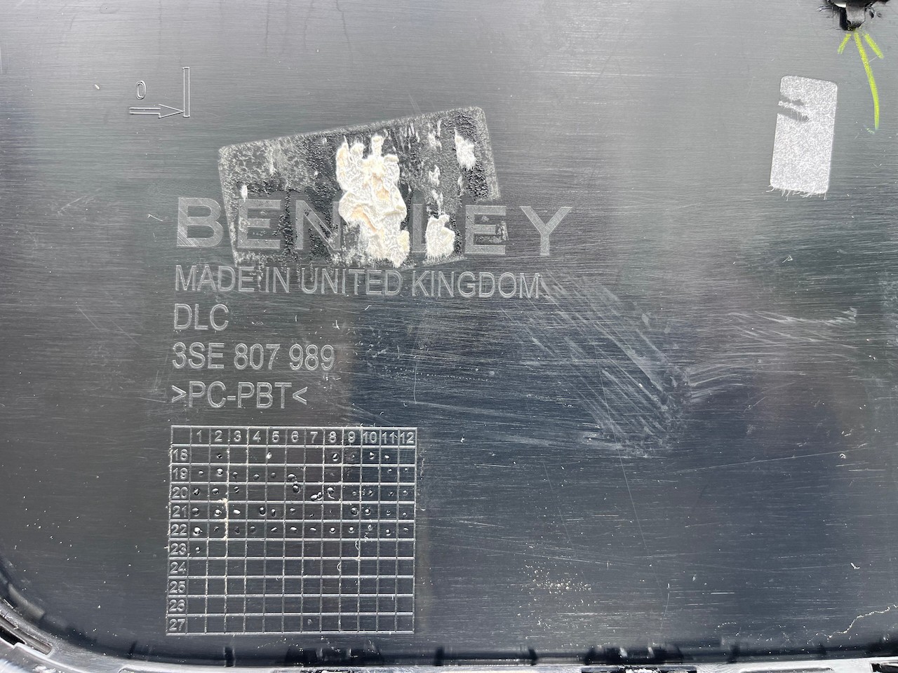 Bentley Flying Spur Ultra Performance 2019-2024 Rear Bumper Pdc Genuine [p745]
