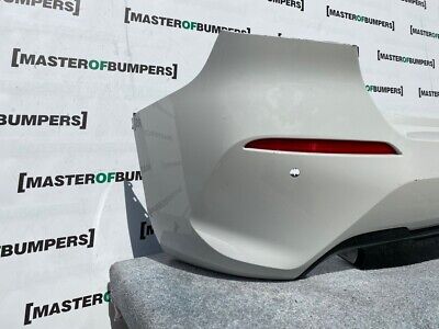 BMW 1 Series Sport F40 2019-on Rear Bumper In White 4 X Pdc Genuine [B975]