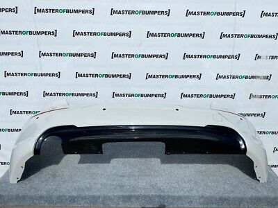 BMW 1 Series Sport F40 2019-on Rear Bumper In White 4 X Pdc Genuine [B975]