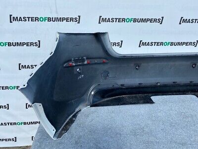 BMW 1 Series Sport F40 2019-on Rear Bumper In White 4 X Pdc Genuine [B975]