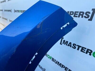 BMW X1 M Sport F48 2014-2017 Front Bumper In Blue 6 X Pdc Genuine [B77]