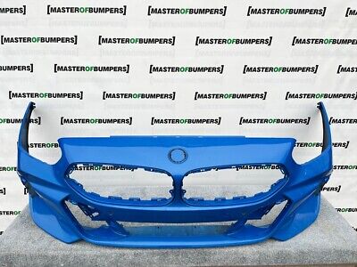 BMW Z4 M Sport G29 M40i 2019-on Front Bumper In Blue 4 Pdc Genuine [B720]