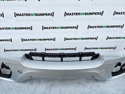 BMW X6 E71 2008-2010 Front Bumper In Silver 4 Pdc Genuine [B727]