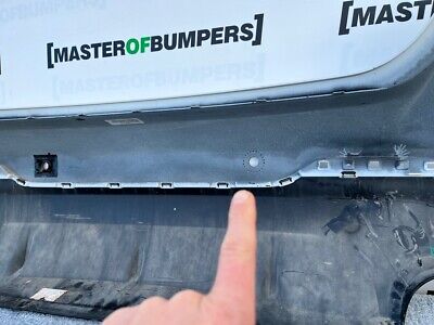 BMW 1 Series M Sport F40 2019-on Rear Bumper In White 6 X Pdc Genuine [B763]