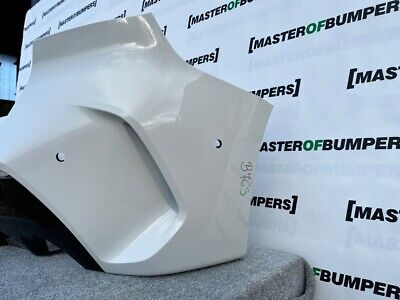 BMW 1 Series M Sport F40 2019-on Rear Bumper In White 6 X Pdc Genuine [B763]