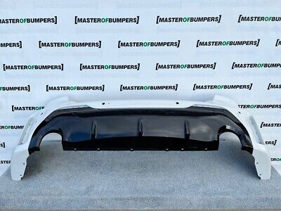 BMW 1 Series M Sport F40 2019-on Rear Bumper In White 6 X Pdc Genuine [B763]