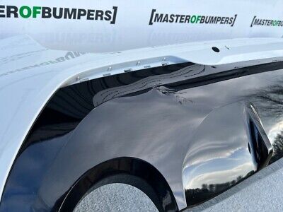 BMW 1 Series M Sport F40 2019-on Rear Bumper In White 6 X Pdc Genuine [B763]