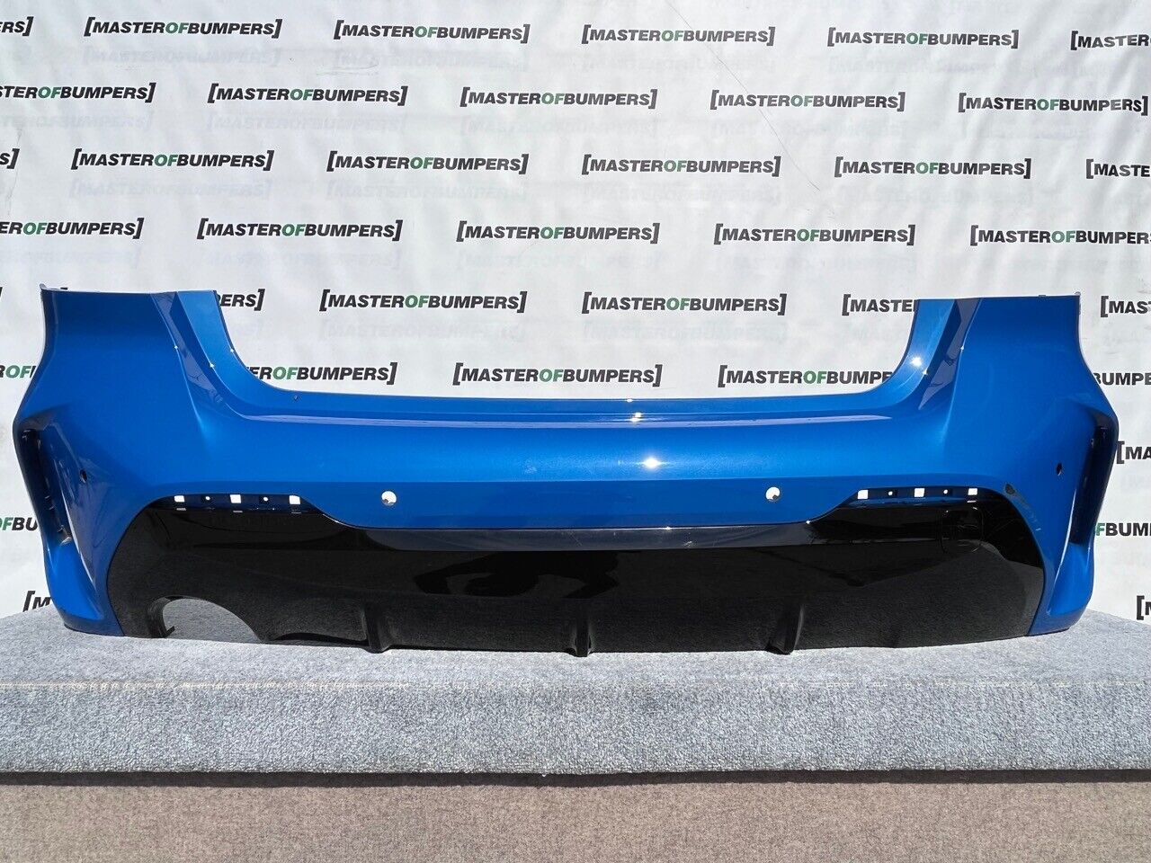 BMW 1 Series M135i F40 2019-on Rear Bumper Blue 6 Pdc Genuine [B966]