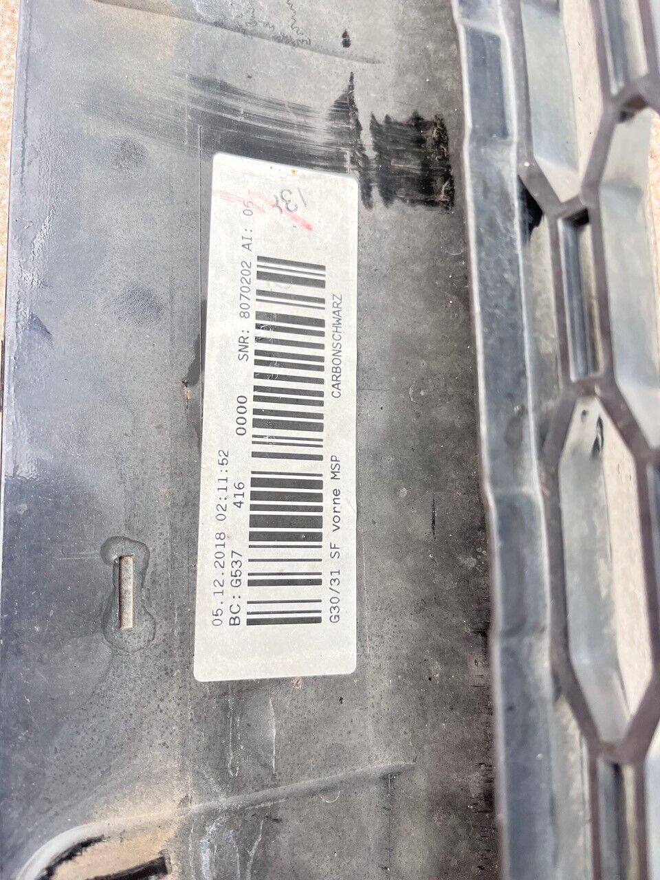 BMW 5 Series M Sport G30 G31 Saloon Estate 2017-2020 Front Bumper Genuine [B235]