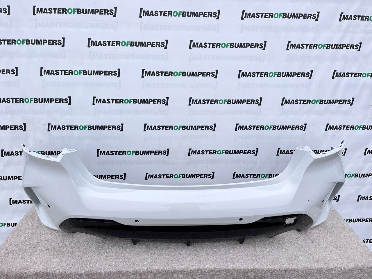BMW 1 Series M Sport F40 2019-on Rear Bumper White 4 Pdc Genuine [B231]