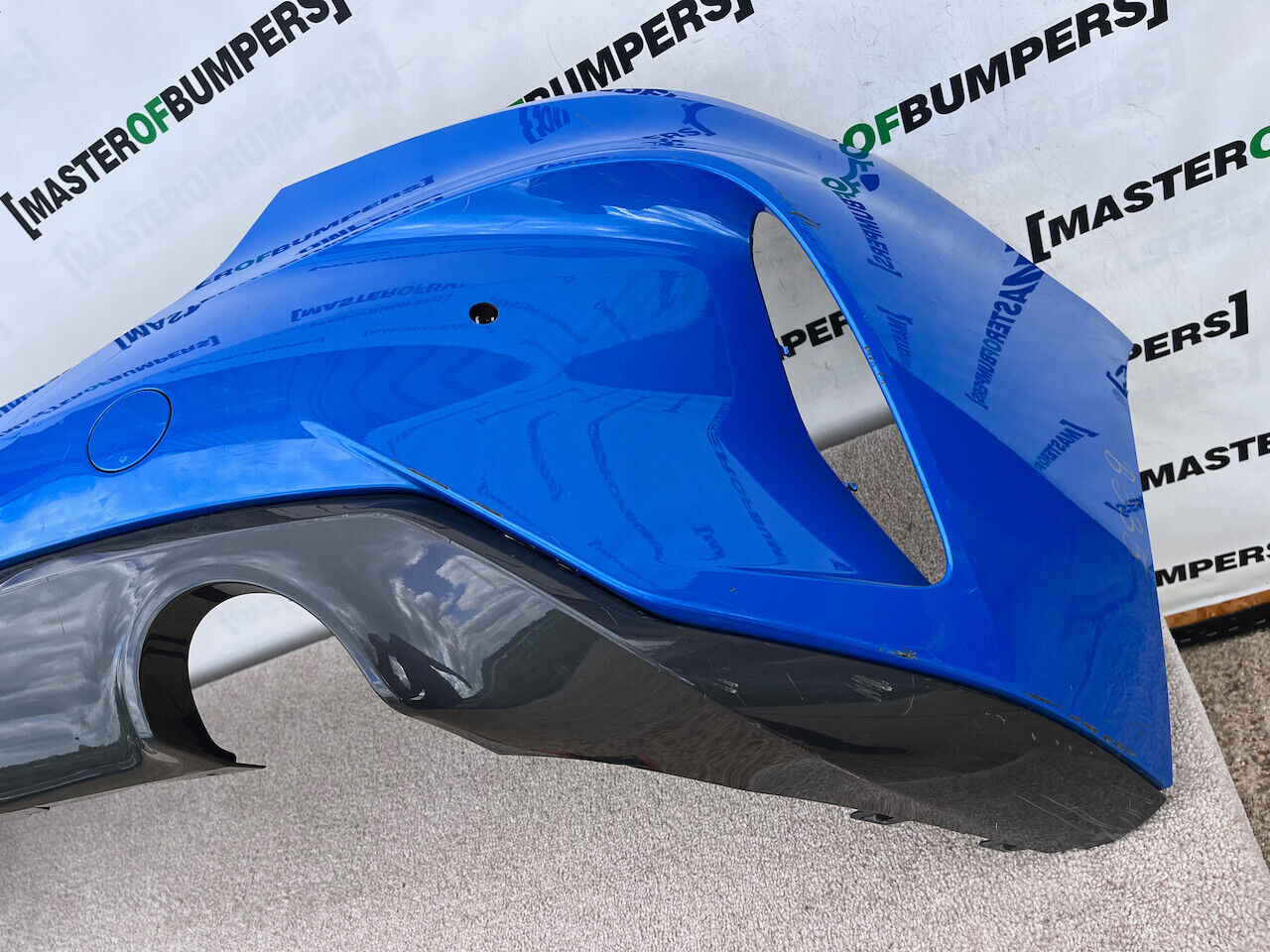 BMW Z4 M Sport G29 2019-on Rear Bumper Blue 4 Pdc Genuine [B335]