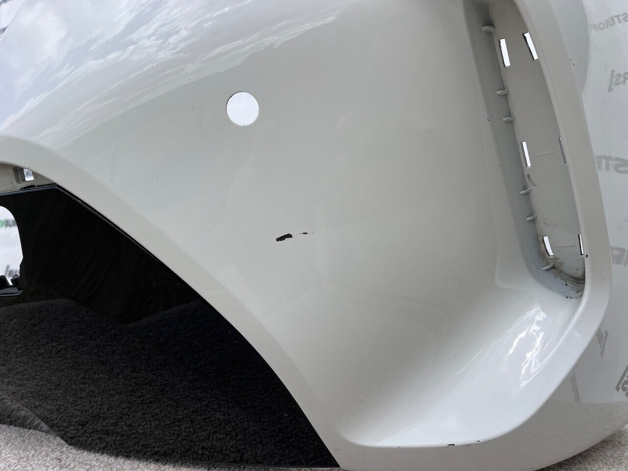 BMW 1 Series M Sport F40 118i 120 2019-on Rear Bumper White 4 Pdc Genuine [B332]