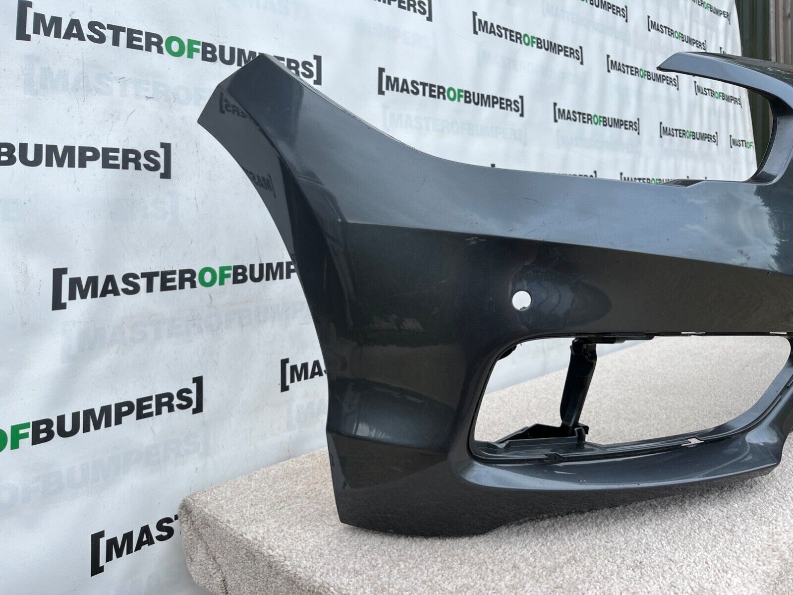 BMW 1 Sport Line F20 F21 Lci 2016-19 Front Bumper 4 Pdc No Jets Genuine [B484]