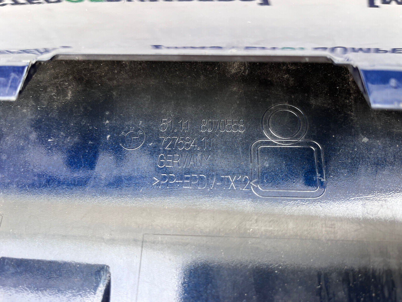 BMW 8 Series M Sport G14 G15 2019-on Front Bumper 6 Pdc Genuine [B491]