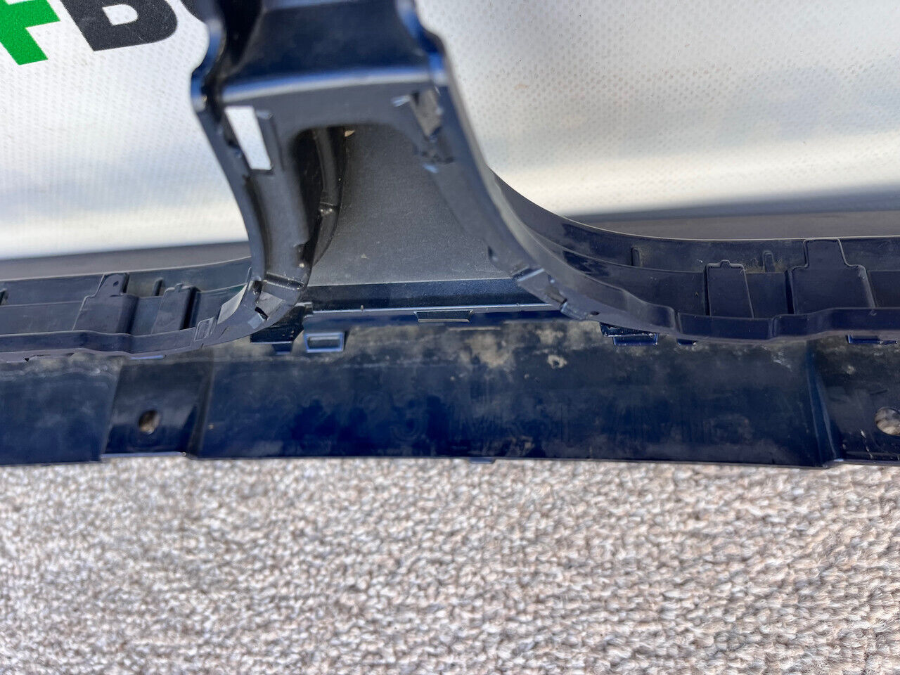 BMW 4 Serie M Sport G22 G23 2020-on Front Bumper Blue 6 Pdc Genuine [B638]