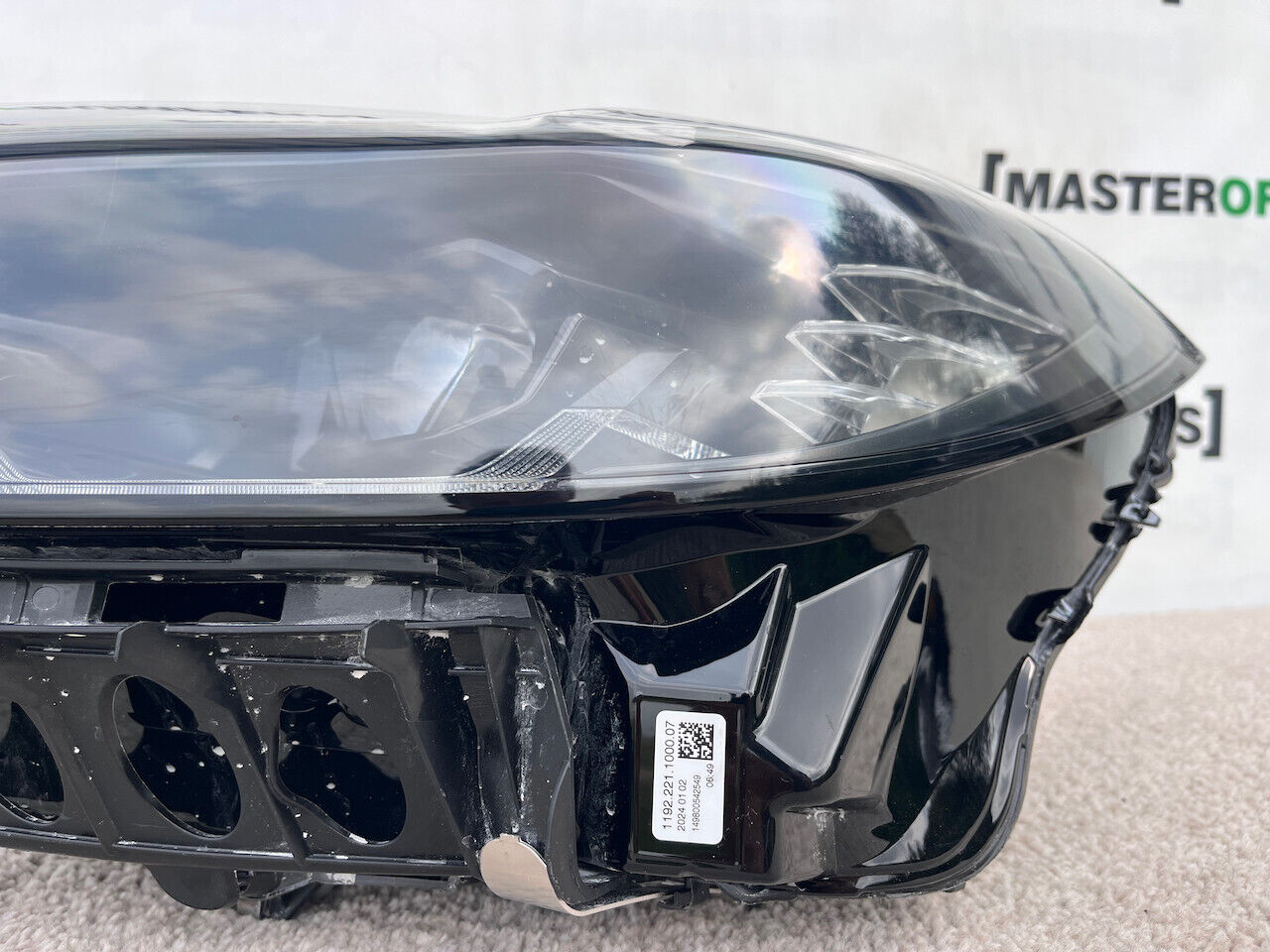 BMW 4 Series G22 G26 G23 2020-2023 Full Led Headlight Left Uk Spec Genuine [1]