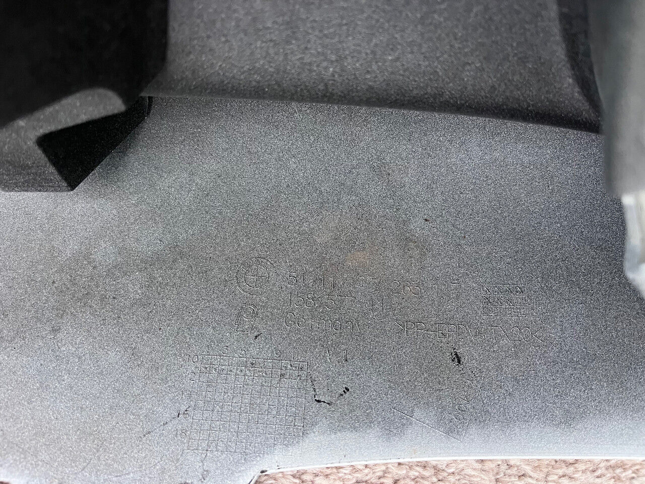 BMW 1 Series Se E82 E88 Lci Coupe Cabrio 2009-2013 Front Bumper Genuine [B134]