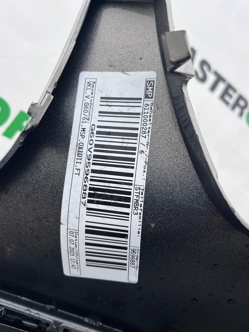 BMW 5 Series M Sport Saloon Estate G60 2023-on Front Bumper Genuine [B145]