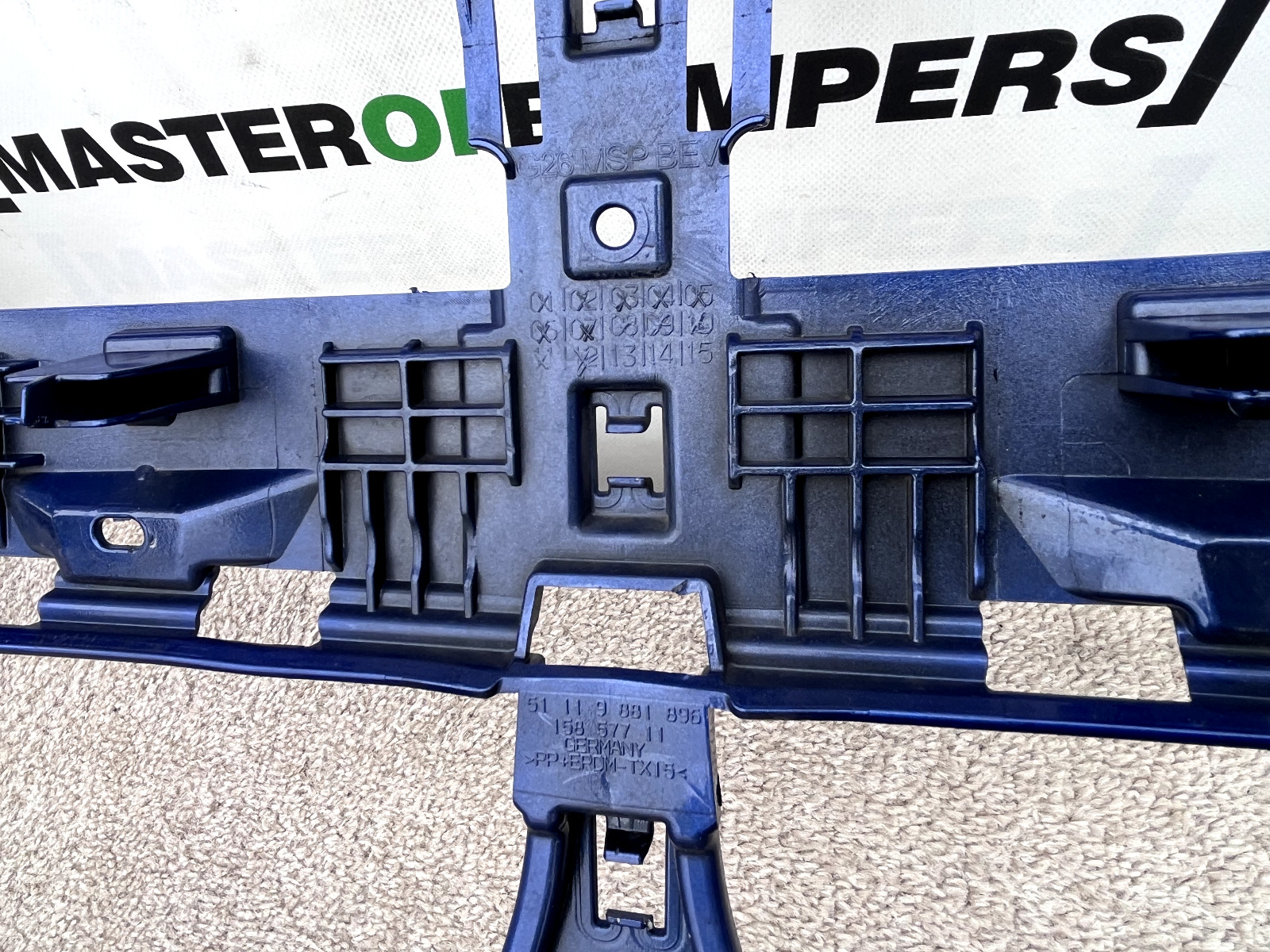 BMW I4 I4 Gran Coupe M Sport G26 2022-on Front Bumper 6 Pdc Genuine [B154]