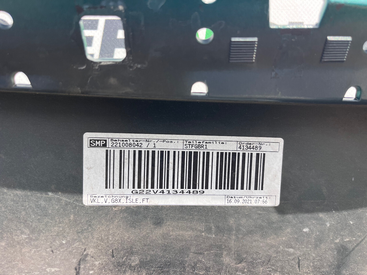 BMW M3 M4 M Power G80 G81 G82 Coupe Sedan 2020-2024 Front Bumper Genuine [B186]