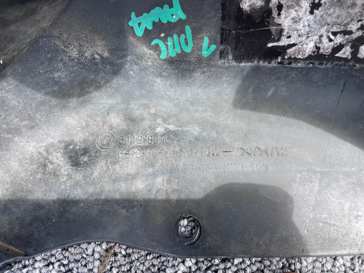 BMW 1 Series M Sport 118i 120i F40 2019-2024 Rear Bumper 4 Pdc Genuine [B222]