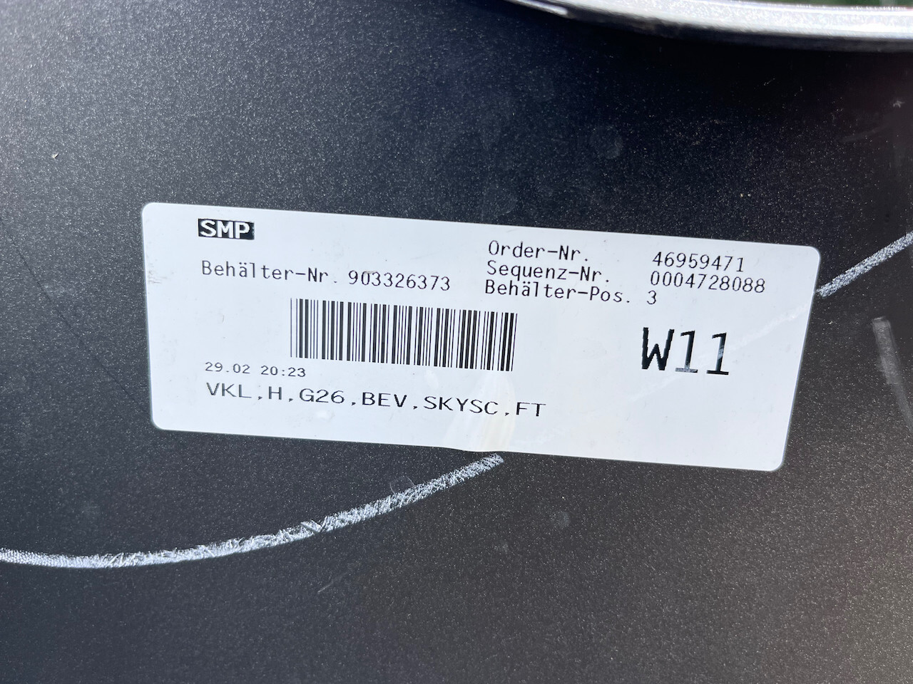 BMW I4 4 Gran Coupe Sport G26 2020-2025 Rear Bumper 6 Pdc Genuine [B221]