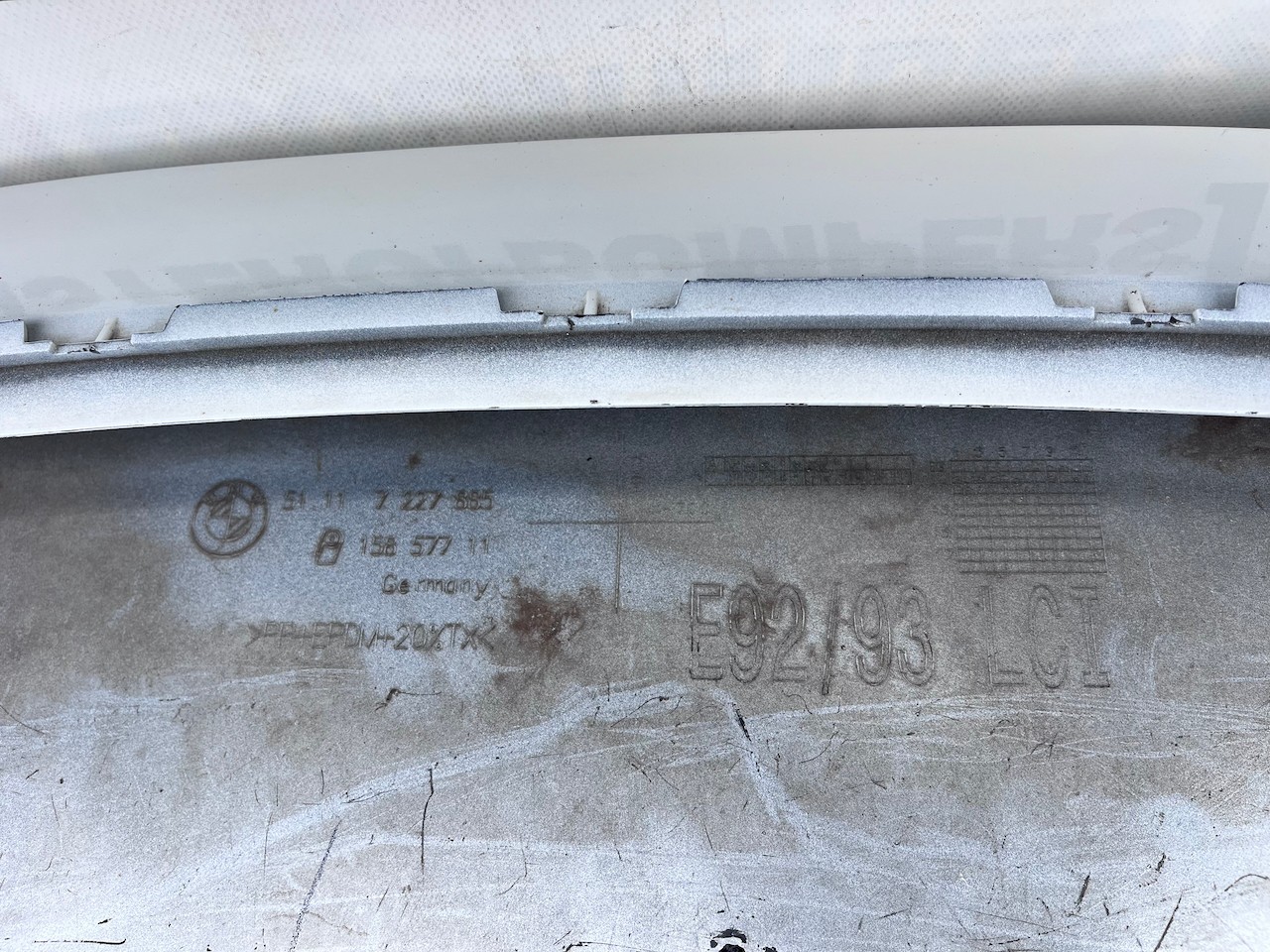 BMW 3 Series Se Coupe Cabrio E92 E93 Lci 2009-2013 Front Bumper Genuine [B836]