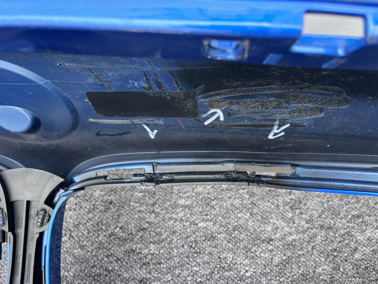 BMW 2 Series F22 F23 M Sport Cabrio 2014-2019 Front Bumper No Pdc Genuine [B237]