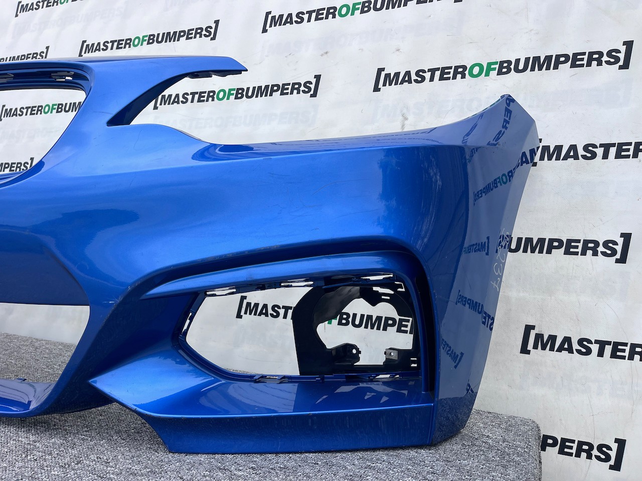 BMW 2 Series F22 F23 M Sport Cabrio 2014-2019 Front Bumper No Pdc Genuine [B237]
