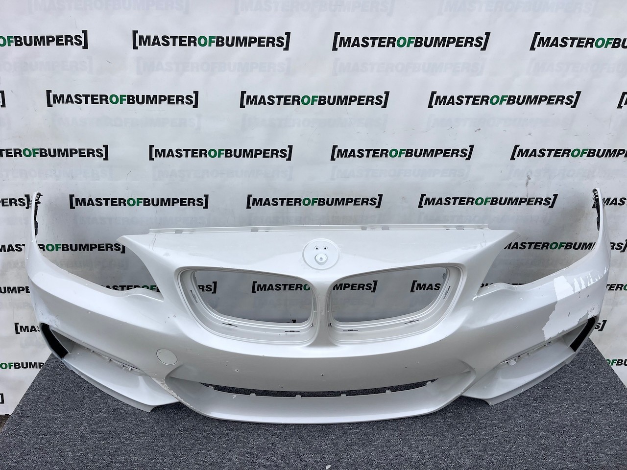 BMW 2 Series F22 F23 M Sport Cabrio 2014-2019 Front Bumper No Pdc Genuine [B241]