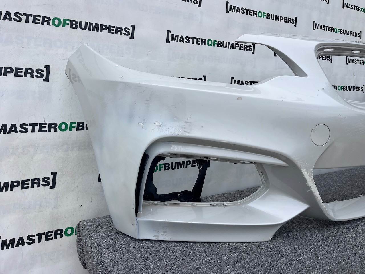 BMW 2 Series F22 F23 M Sport Cabrio 2014-2019 Front Bumper No Pdc Genuine [B241]