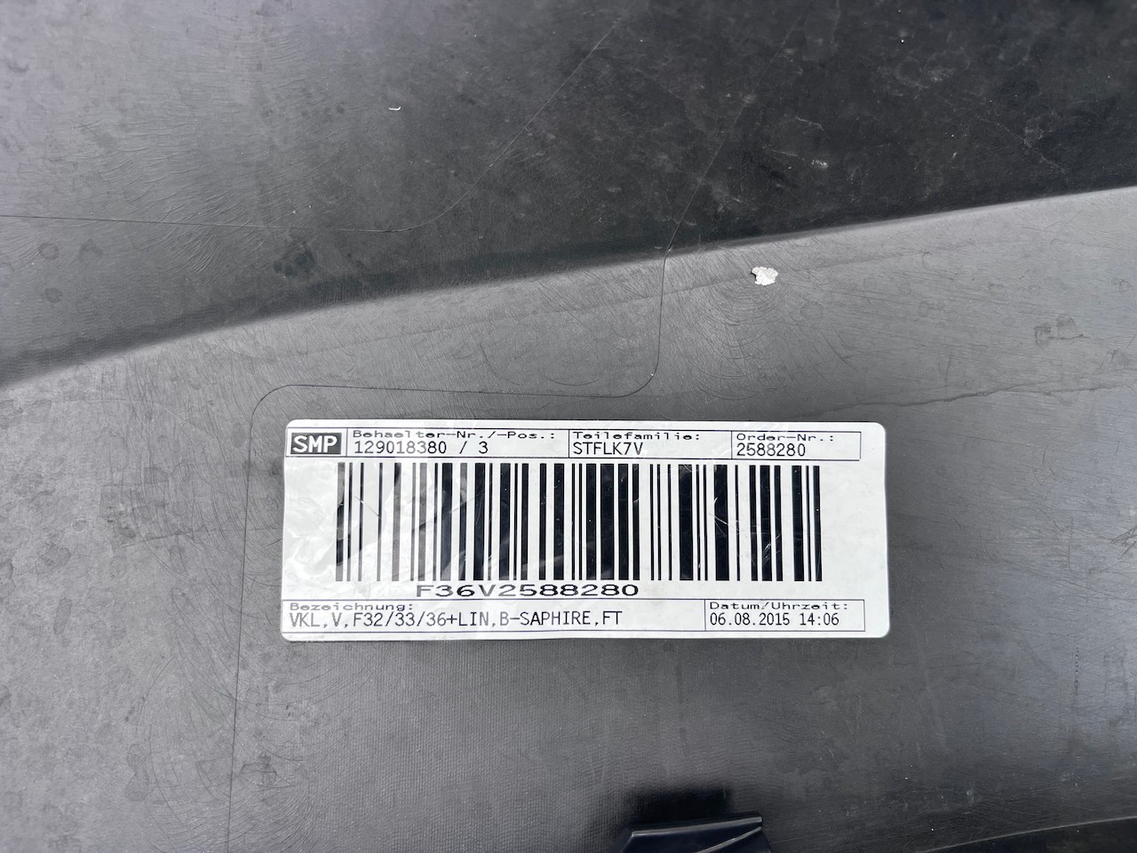 BMW 4 Series Sport Lci F32 F33 F36 2017-2020 Front Bumper 4 Pdc Genuine [B256]