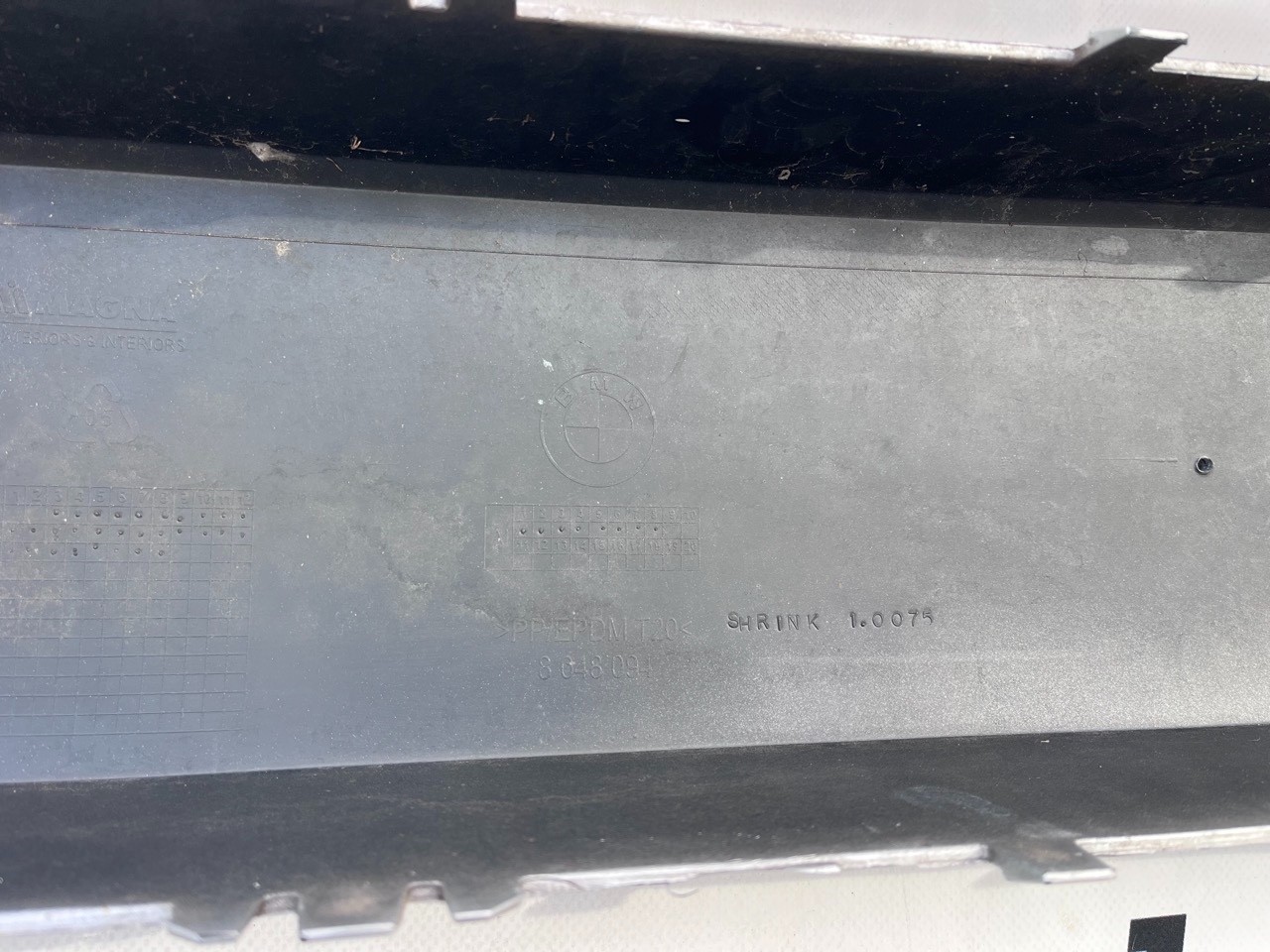 BMW X3 M Sport F25 2010-2014 Front Bumper 4 Pdc No Jets Genuine [B286]