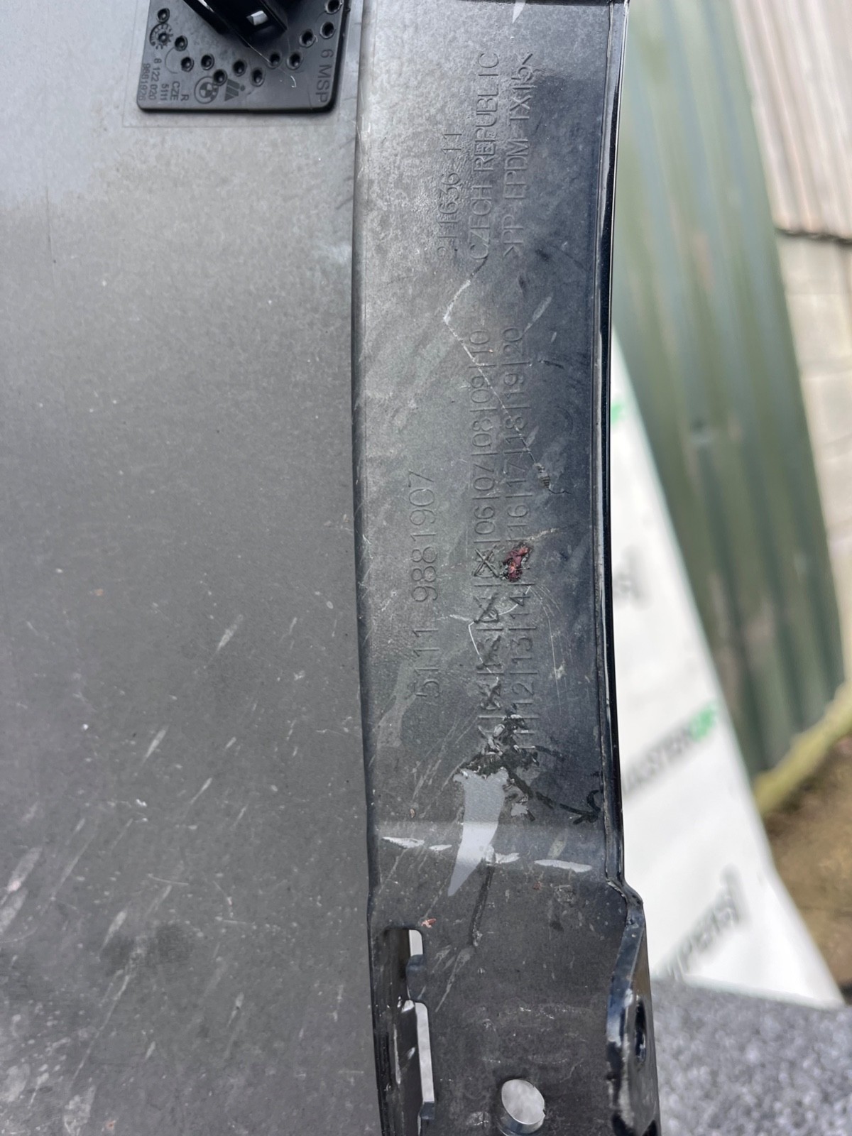 BMW X1 M Sport Xdrive U11 Suv 2023-on Front Bumper  6 Pdc Genuine [B292]