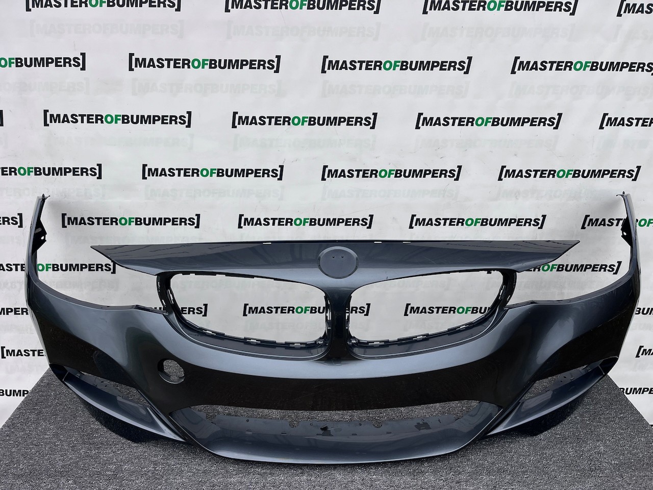 BMW 3 Series Gt M Sport F34 2013-2017 Front Bumper No Pdc No Jets Genuine [B322]