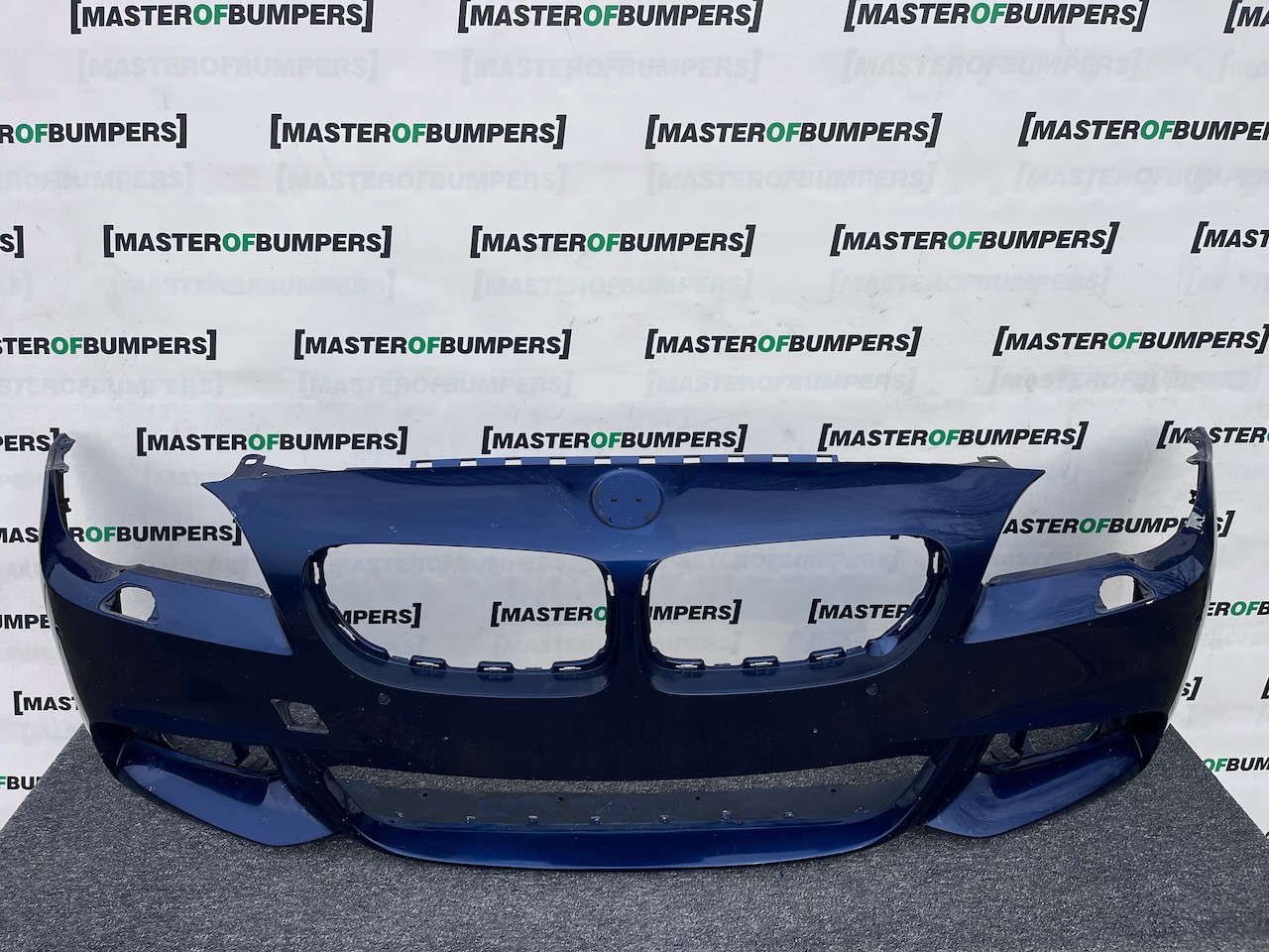 BMW 5 M Sport F10 F11 Lci 2013-2016 Front Bumper 4 Pdc + Jets Genuine [B335]