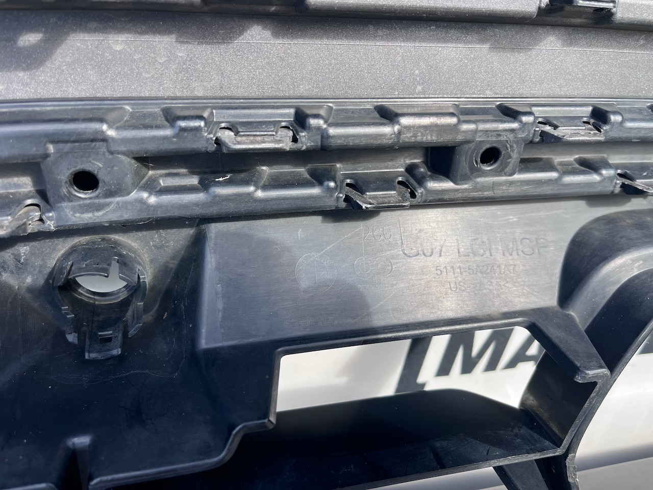 BMW X7 M Sport M60i G07 Lci Suv 2023-2026 Front Bumper 6 Pdc Genuine [B349]