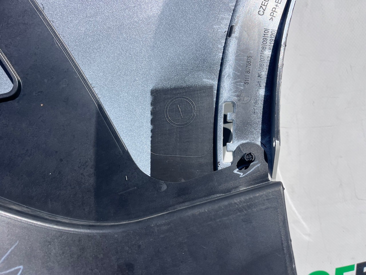 BMW X1 F48 Lci M Sport Suv 2019-2022 Front Bumper White No Pdc Genuine [B951]